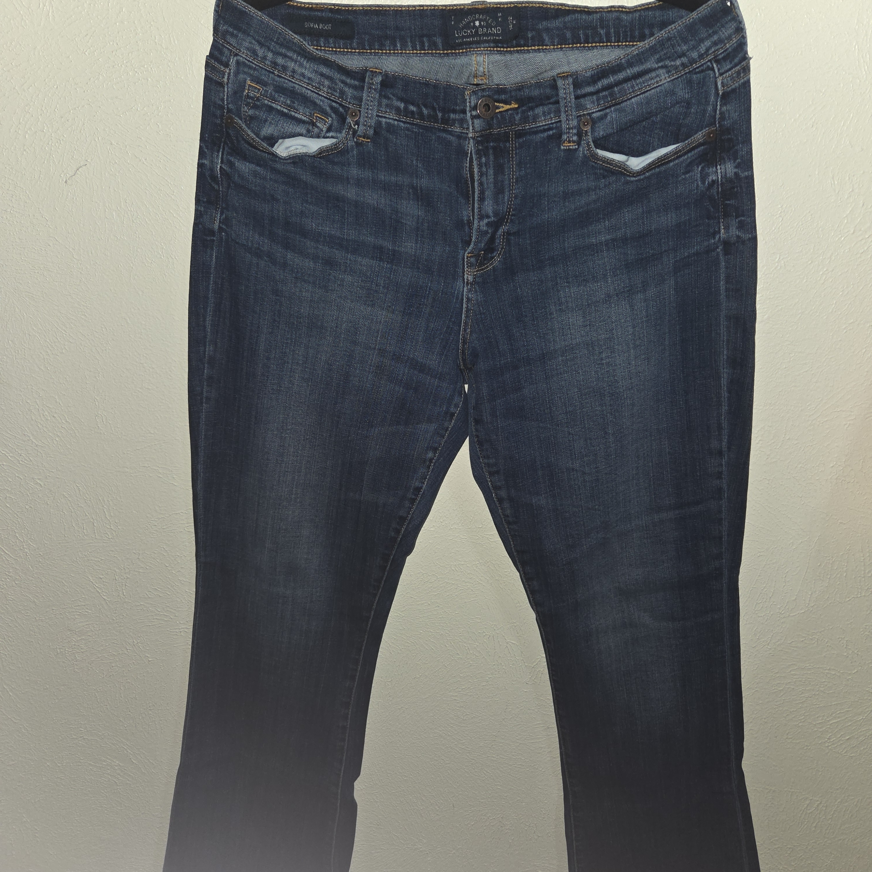 Lucky Brand Womens Bootcut Jeans In Dark Indigo Lucky Brand Womens Bootcut Jeans In Dark Indigo
